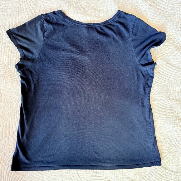 Vintage 2007 Women's Ramones 1234 V-Neck Graphic Band Tshirt Size XL - Picture 5 of 11